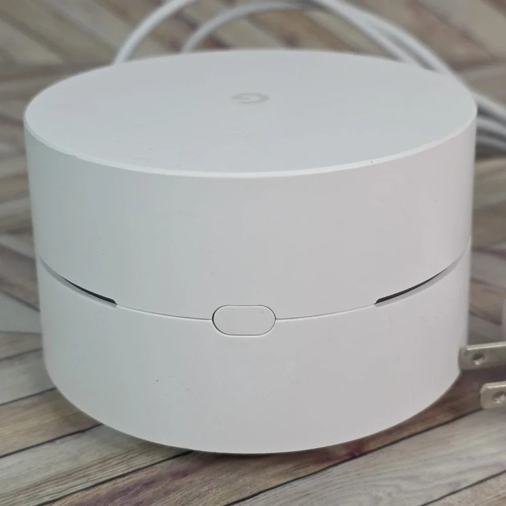 Google WiFi AC-1304 1 Port 1200Mbps Wireless Mesh Router With Power Cable TESTED